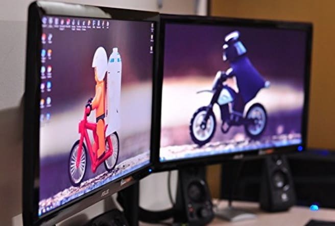 The Asus VS239H-P is great value for the money. Here's a look at the stellar viewing angles you'll get from it.