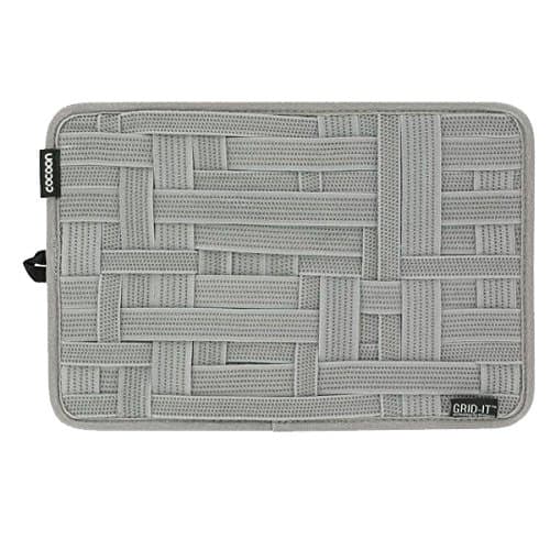 The Grid-it Organizer is such a great idea. I use it to organize all my devices, cables, and adapters whenever I go anywhere. The Grid-it is easy to store in my laptop bag and I can take it out and be up and ready to go within a few minutes.