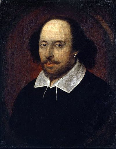 This is what we often think of when we think of William Shakespeare, but is this man really the author of all those plays and sonnets?