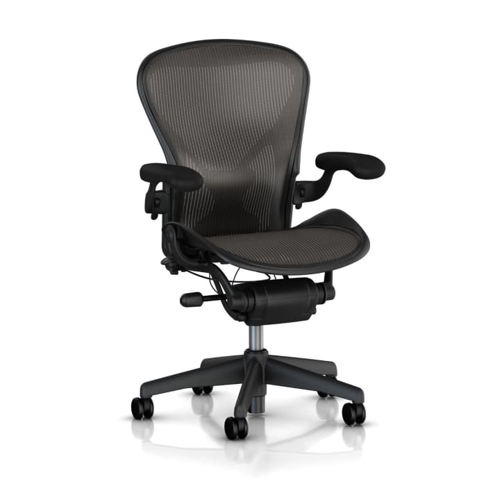 Want the best option available? I recommend Herman Miller's Aeron Chair for comfort, ergonomics, and durability.