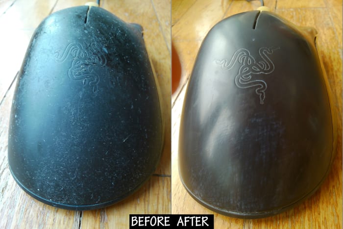 The bluish marks you see on the right are there because i had use a blue blu-tack. So make sure you get a black one.
