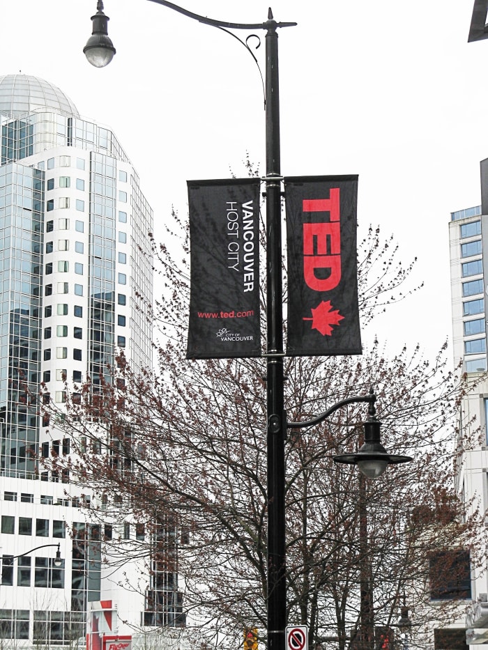 The TED conference in Vancouver usually takes place in the spring. In 2020, it has been postponed until July due to the COVID-19 situation.