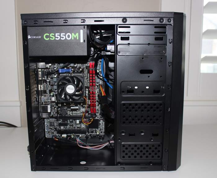The parts for the build above vary slightly from what I actually used. Since I regularly build computers, I wanted to save on some parts I already had that wouldn't affect performance.