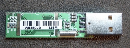 stripped usb stick