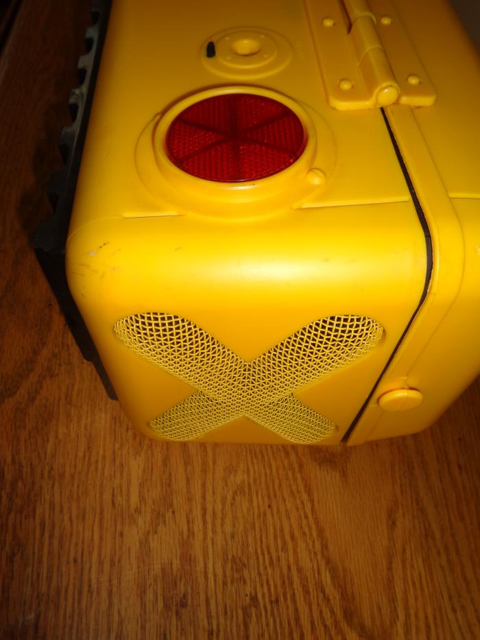 Adventures in Analog TeleMania Jeep Portable Boombox TurboFuture