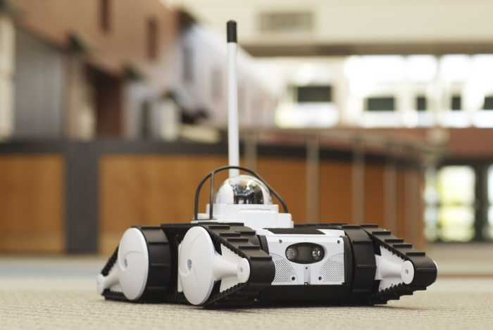 The Avatar III Security Robot can be used by both homeowners and businesses to keep an eye on properties.