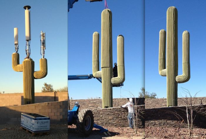 5G towers will be smaller than existing cell phone towers and can be camouflaged to blend into the scenery