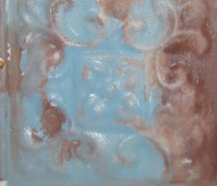 Create a Wall Hanging With Antique Ceiling Tin Crafts