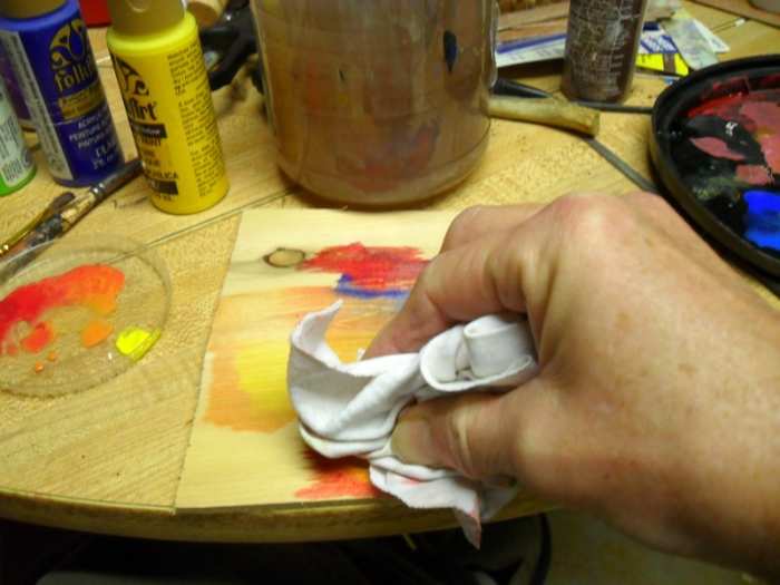 How to Color Stain Wood for Crafts