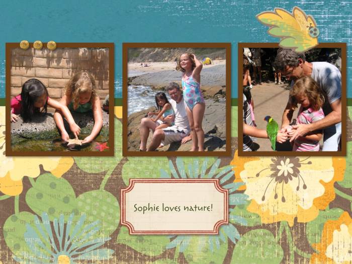 Free page templates are the fastest way to put your albums together.
