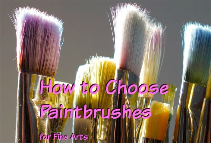 Selection the best paint brushes at the brush shelf in art supply store.can be quite overwhelming... Very informative article on what to look for in a brush.