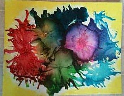 crayons fondus-couleurs-d'art