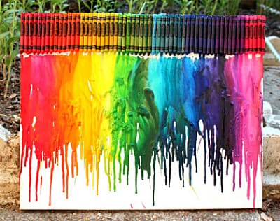 crayons fondus-couleurs-d'art