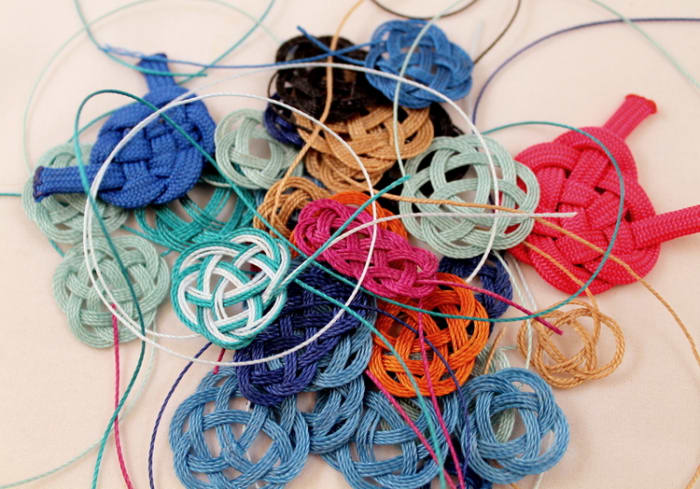 I'm afraid to draw, but I love learning new knots and creating unusual things with knots. Are you nervous about some forms of creativity, but comfortable with others?