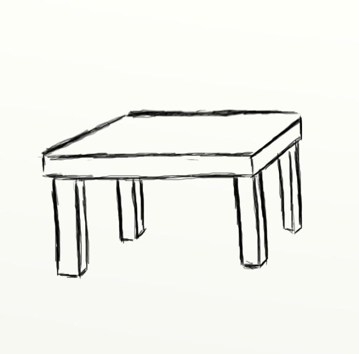 How to Draw a Table - FeltMagnet