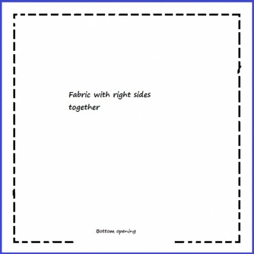 So easy to make a throw pillow - Use this template for either style pillow.