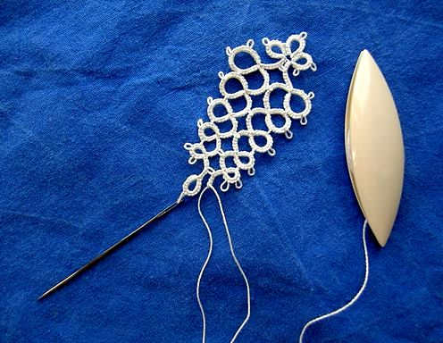 Clearly defined areas create a unique-looking lace.