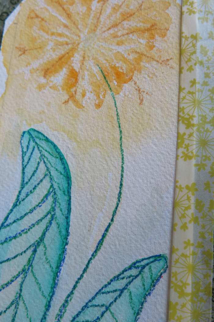 Add some colorful washi tape to the sides of your handmade bookmark for a pop of color!
