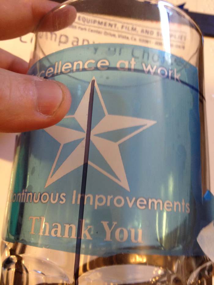 Sandblasting Designs in Glass Crafts