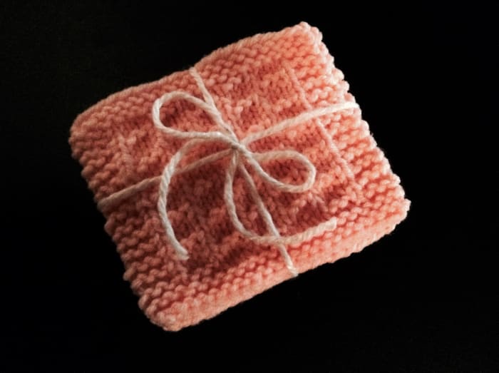 A beautiful coaster set that could be tied with a ribbon in a bow for a nice finishing touch!