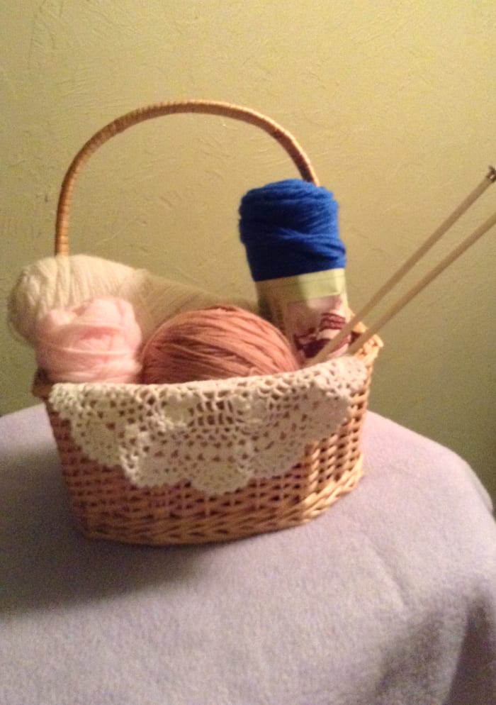 Make sure all of your knitting supplies are handy when you start a project so you don't have to stop once you get rolling!
