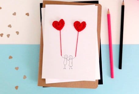 39 Crochet Valentine's Day Card Ideas - FeltMagnet - Crafts