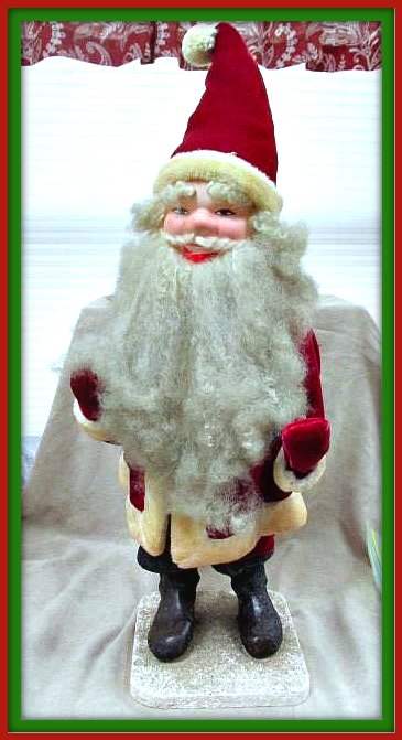 He stands an impressive 28 inches tall and can dance the Santa twist, and give you that Merry Christmas feeling.
