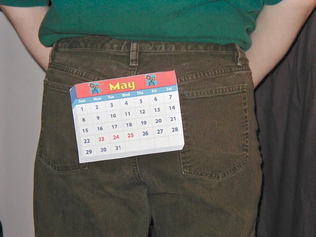 The Fanny May or Mae costume is super easy to make and it's so very cheap!