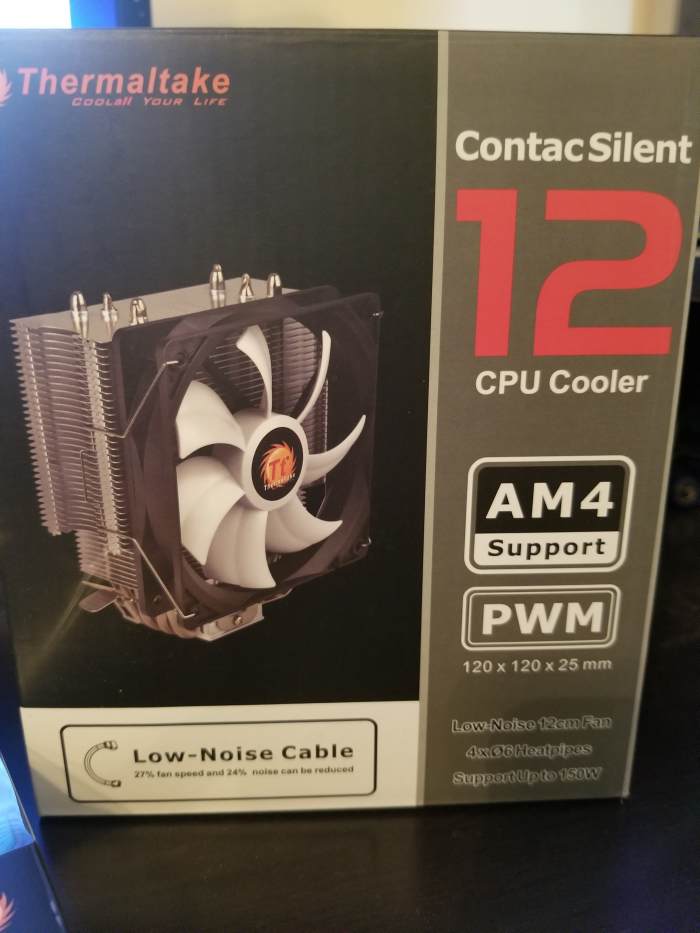 Thermaltake Contac Silent 12 CPU Cooler TurboFuture Technology