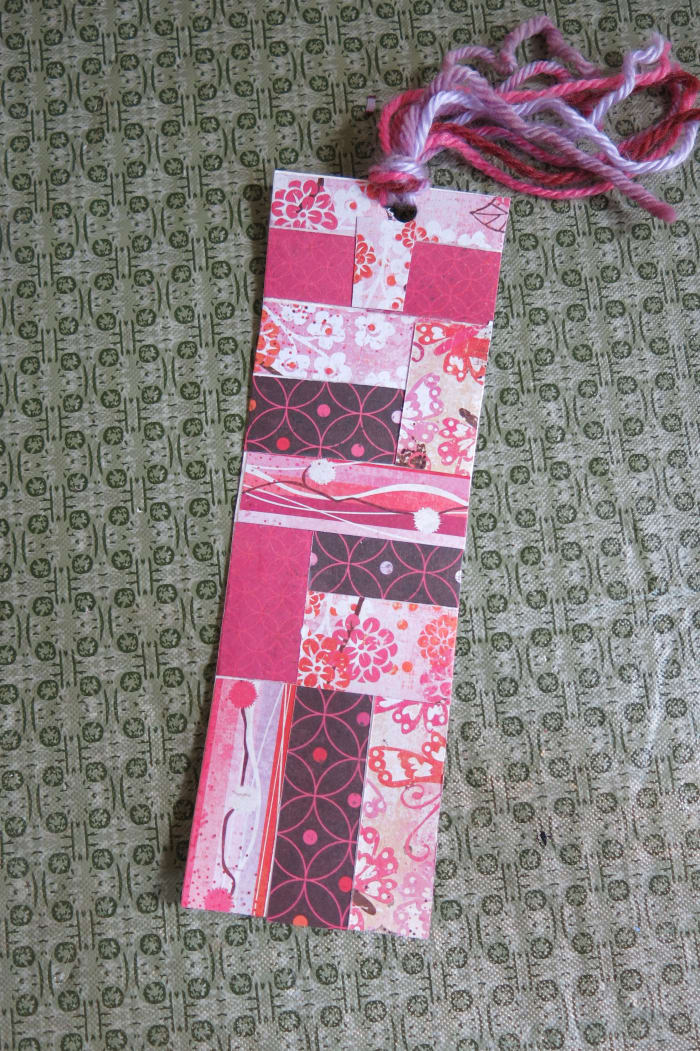 Use your scraps of paper to make other decorative items like greeting cards or bookmarks.