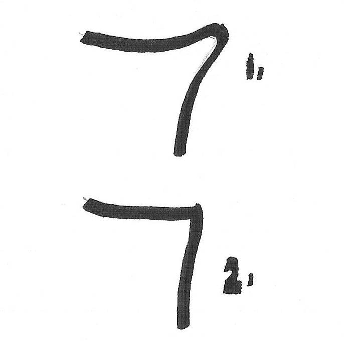 Following the instructions (below) will avoid the problem of 'rabbit's ear corners' as illustrated in fig 1. above and leave you with nice square corners as in fig. 2