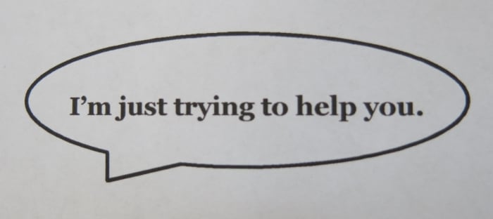 People might think they are helping by being honest about your art on social media.