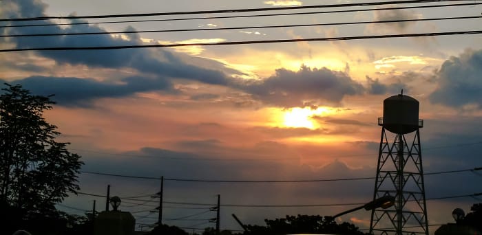 I called this Silhouetted Memories. It brings back memories when I was still working at in a factory.