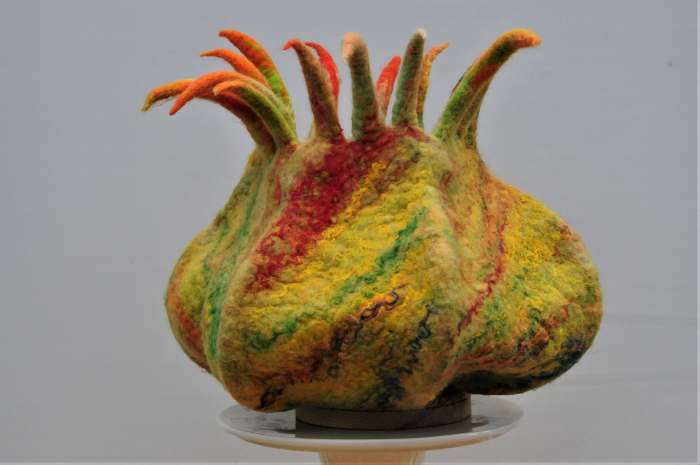 How to Use Paverpol Textile Hardener to Stiffen a Felted Bird Pod