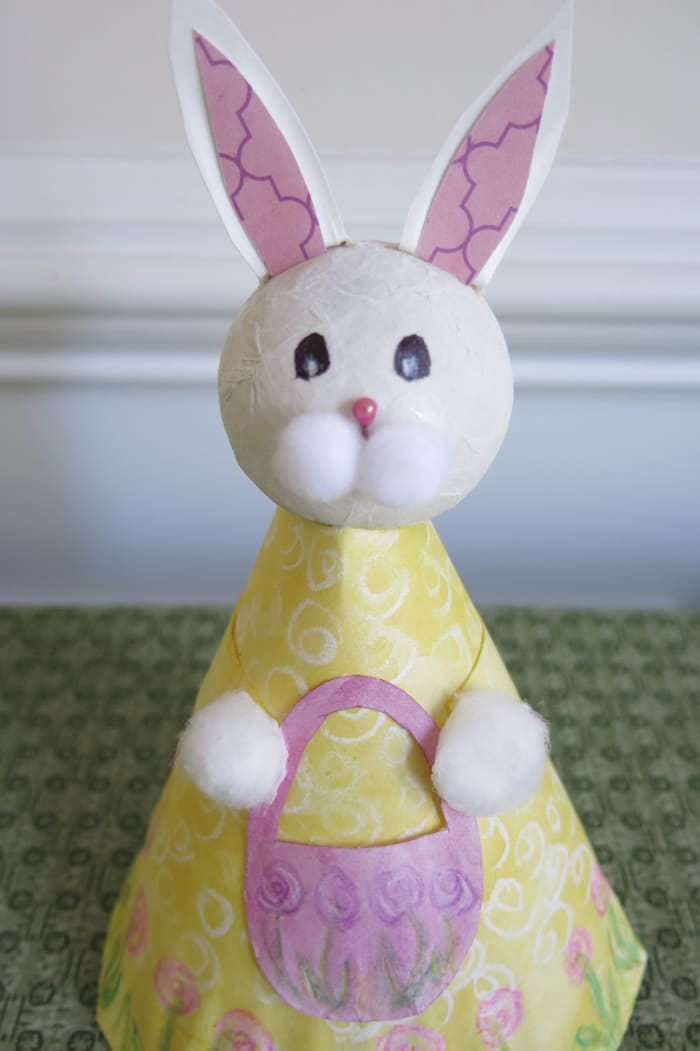 DIY Easter Craft: How to Make a Paper Plate Easter Bunny ...