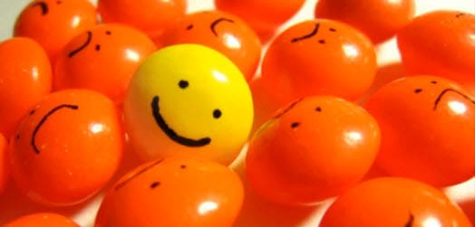 There is no point being optimistic. It just means that you will stand out from the crowd and like a yellow M&M in a bowl full of red ones, you are going to get eaten first.