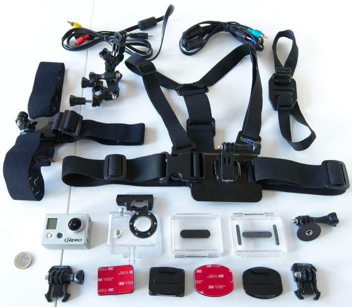 An accessory kit is a great gift for an active guy who already owns an action camera.