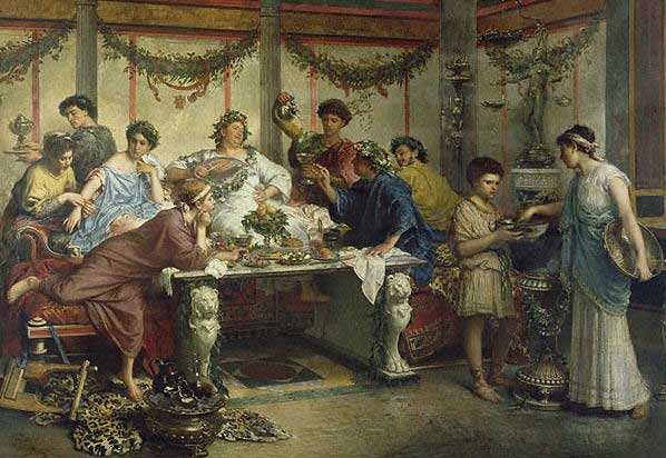 Parentalia, a day devoted to honoring deceased relatives, kicked off an eight-day period devoted to the dead.