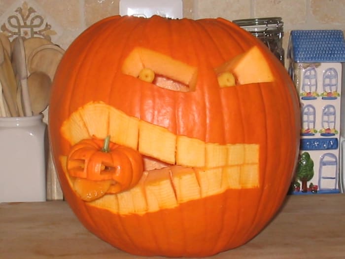 To the humorous, jack-o-lanterns are always fun.