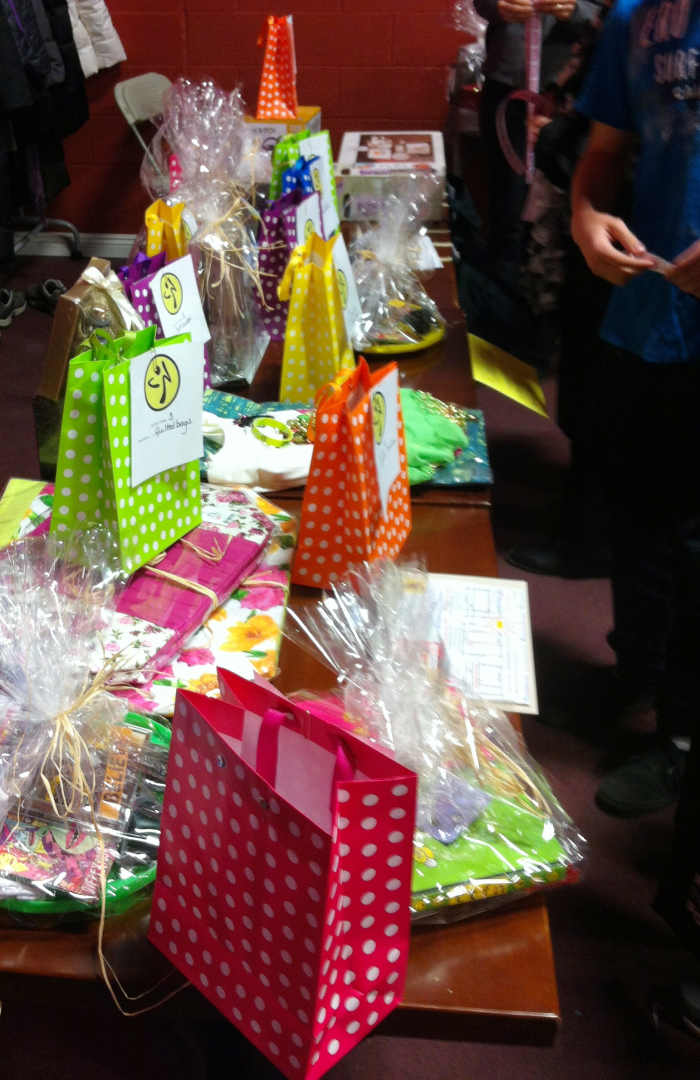 A raffle table can bring in extra money for your fundraiser, and add extra excitement to the event.