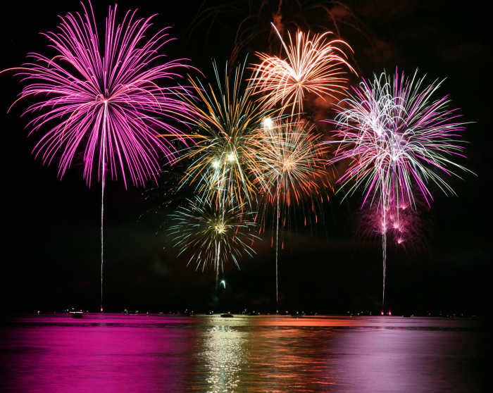 Between all the champagne, fireworks, and kisses, be sure to find time to let your friends and family near and far know how much they mean to you.