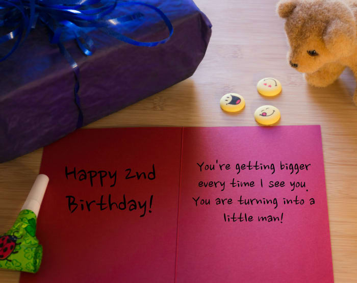 Second Birthday Wishes, Messages, and Poems to Write in a Card ...