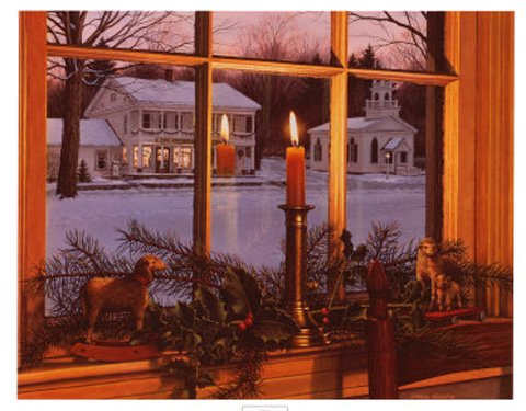 A candle in the window during the Celtic Winter Solstice was to guide the stranger outside to a warm home for the evening.