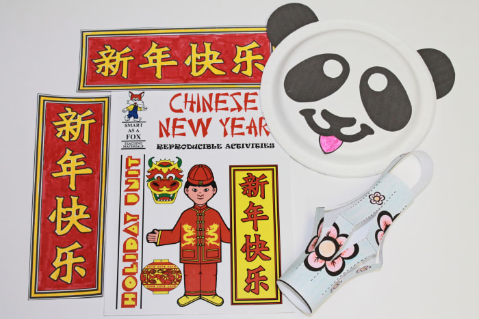 Kid Crafts for Chinese New Year: Quick and Easy Printables and Projects