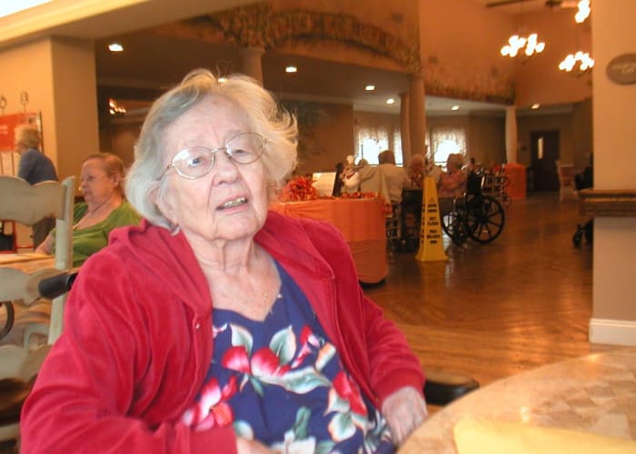 Seniors tend to get cold easily in common areas of the facility. A lightweight jacket to match an outfit is always welcomed.