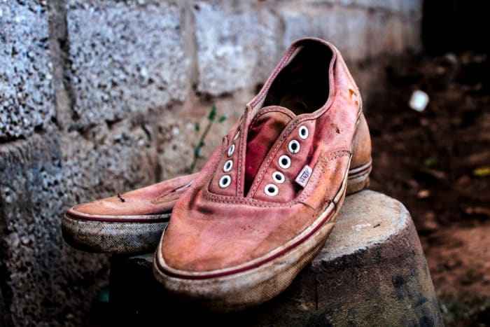 Be on the look out for old or worn items that your gift recipients could use.