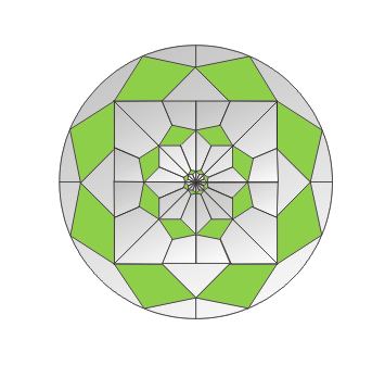 Keep shift pressed and make a smaller copy of these parts inside and right click to place the copied parts in place.