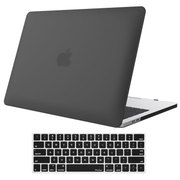 The ProCase Hard Shell. An affordable case that looks good and does the job, in my experience. I use one on my newest MacBook, it was easy to install and I like the keyboard cover, which really does help stop getting crumbs under the keys.