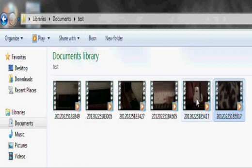 Navigate to the folder where you elected to output the converted files. Play the files in a video player that supports that file type.