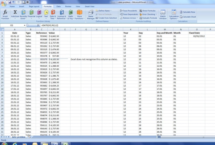 Excel Problems: Fix Date Formats - TurboFuture - Technology